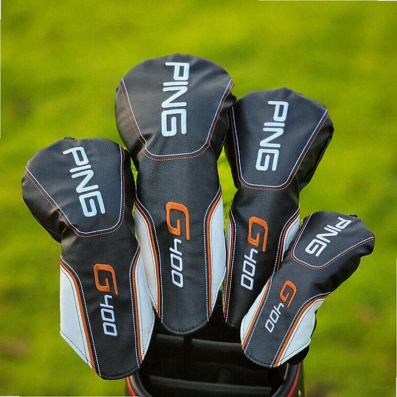 PING G400 Golf Club Headcovers Driver Fairway Woods Cover Head Covers Set 135X