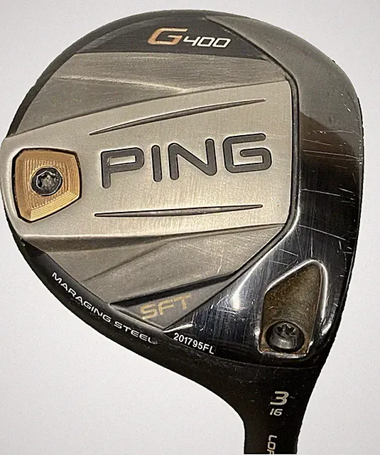 Ping G400 SFT 3 Wood 16* RH Men's 65g Alta CB Regular Graphite 42.5" Great Grip