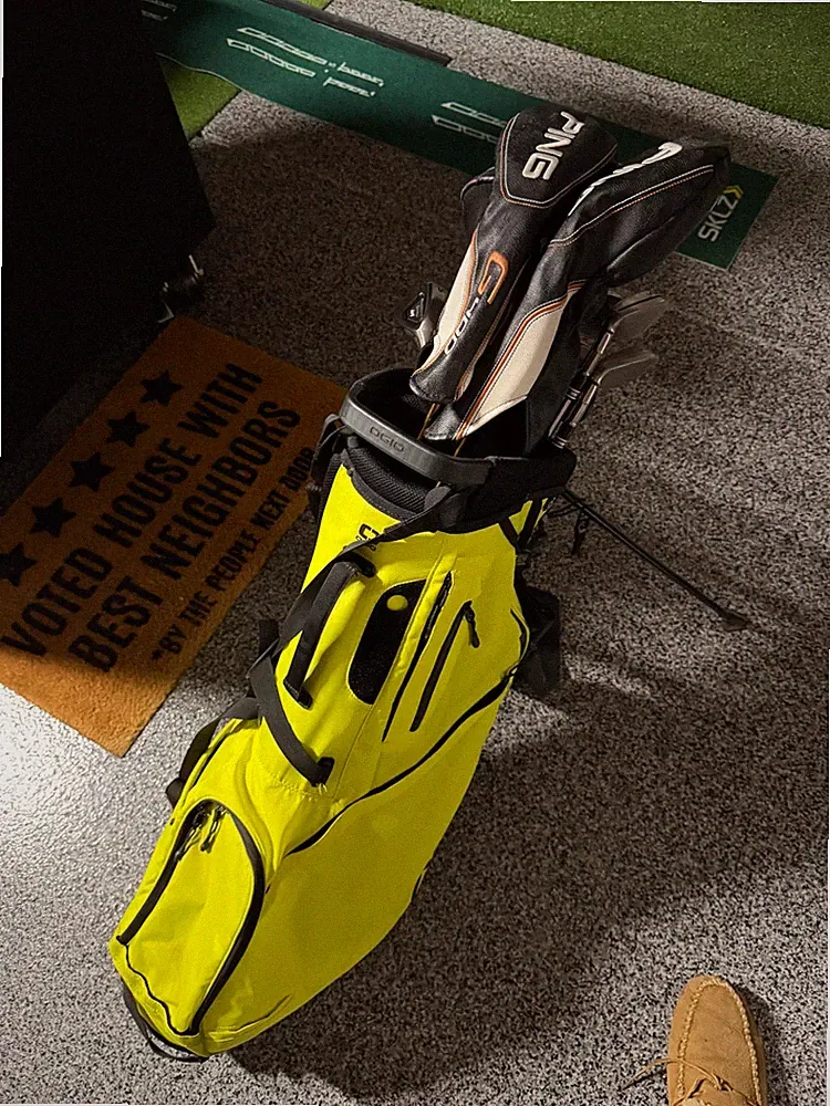Ping G400 Woods, M4 Irons/Hybrids, Odyssey White Hot, Ogio Stand Bag RH