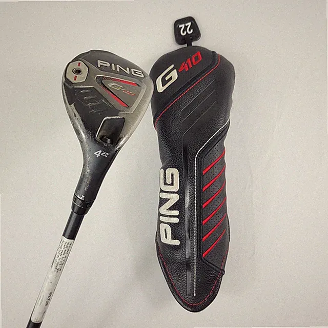 PING G410 4 Hybrid 22* Alta CB 70 SR Graphite Mens RH + Head Cover