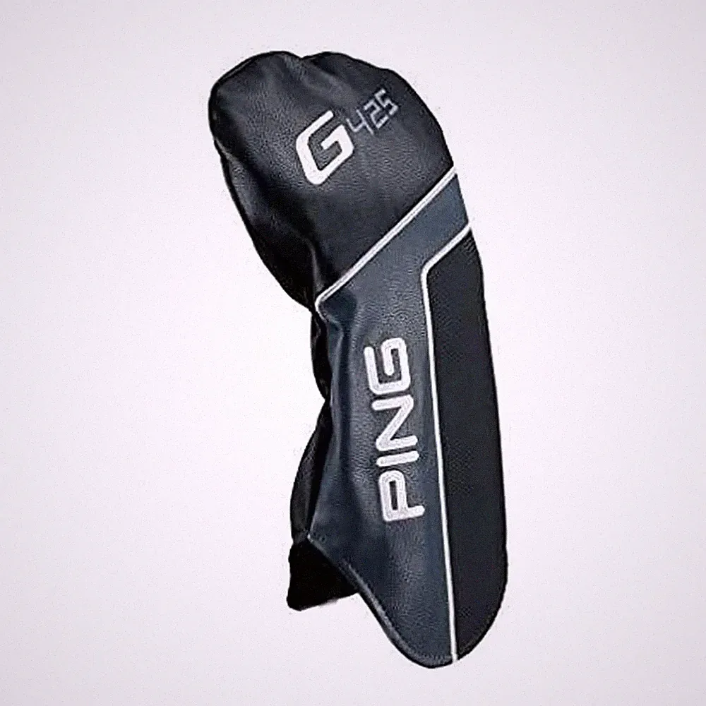 PING G425 Driver Headcover Black /Gray Golf Club Headcover Cover - Free Shipping