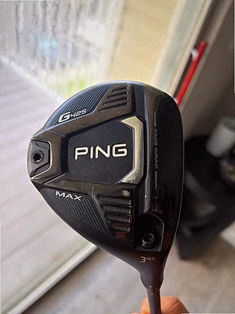 Ping G425 Max 3-Wood Fairway Wood 14.5° Regular Flex Graphite RH Black