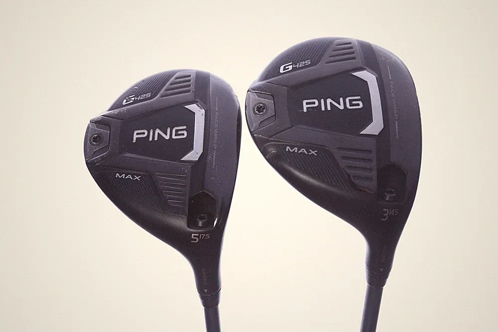 Ping G425 MAX 3W, 5W Fairway Wood Set RH Ping Alta CB Graphite Shaft Stiff Flex