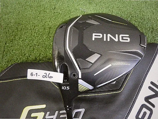 PING G430 Max 10K 10.5* Left Hand Driver Alta CB 55 Stiff Graphite HC Excellent