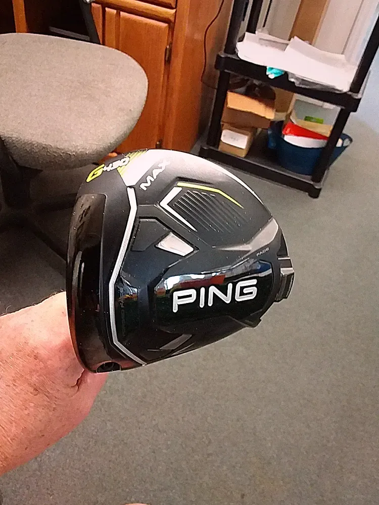 Ping G430 Max Driver LEFT HANDED ! 10.5° X-Stiff 45" HZRDUS 6.5 Playable Grip