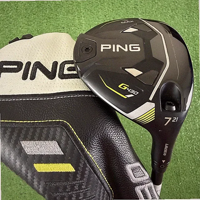 PING G430 Max Fairway 21° 7 Wood 7W Tensei 1K Black 75 Stiff Flex +1/2” Long