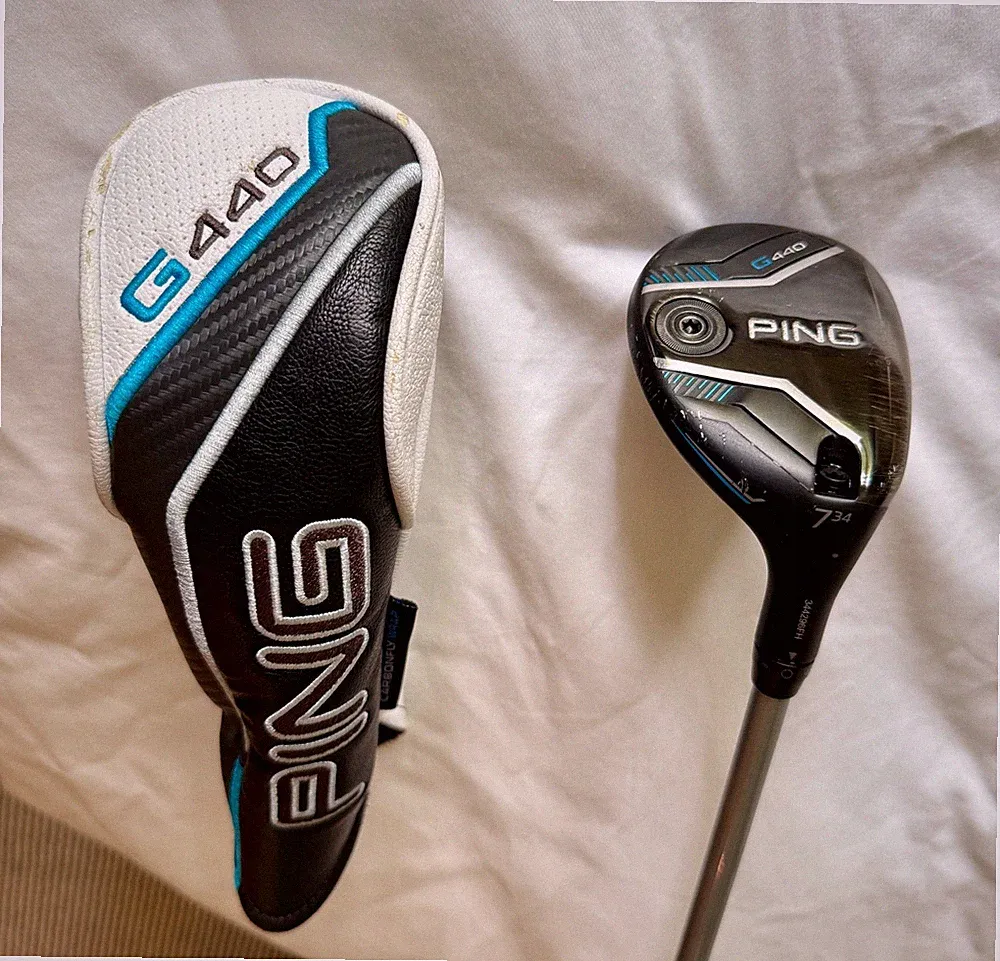 Ping G440 7 Hybrid 34 Degree Alta Quick 35 Senior Flex Graphite Shaft RH w/ HC
