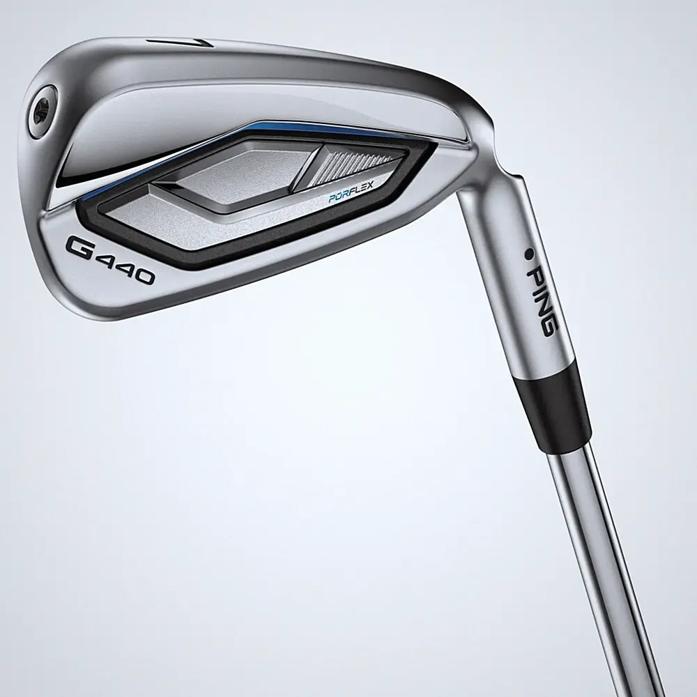 Ping G440 7-PW Iron Set Stiff Black Dot Steel AWT 3.0 Excellent