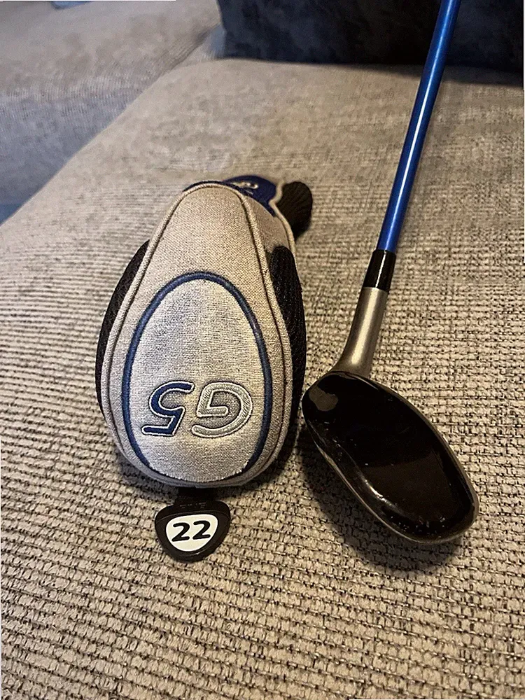 PING G5 4 Hybrid 22° Loft Golf Club Regular Graphite Shaft ProLaunch Blue 39.5"