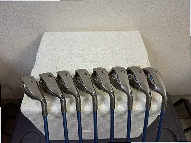 Ping G5L 5-Pw, UW & SW Iron Set Red Dot ULT 50 Ladies RH