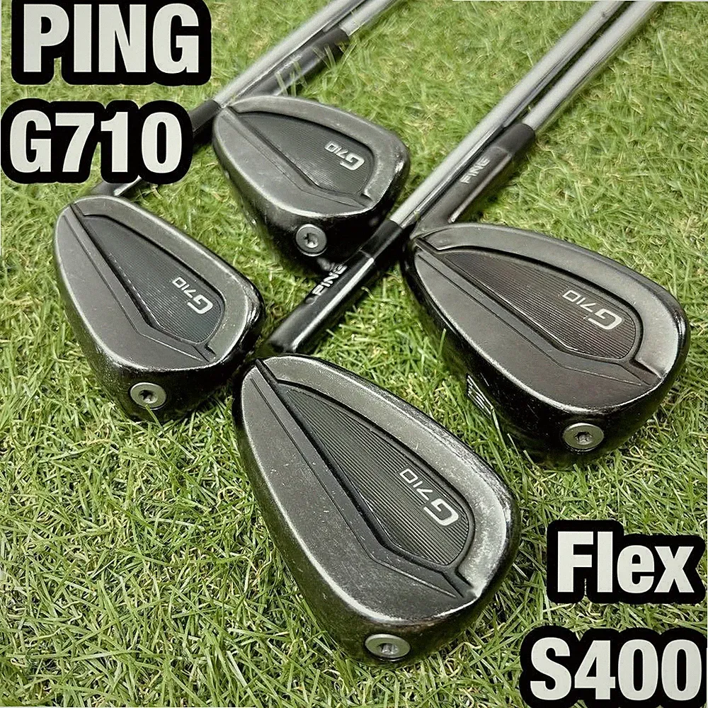 PING G710 Golf Iron Set Men's Beginner Black S400