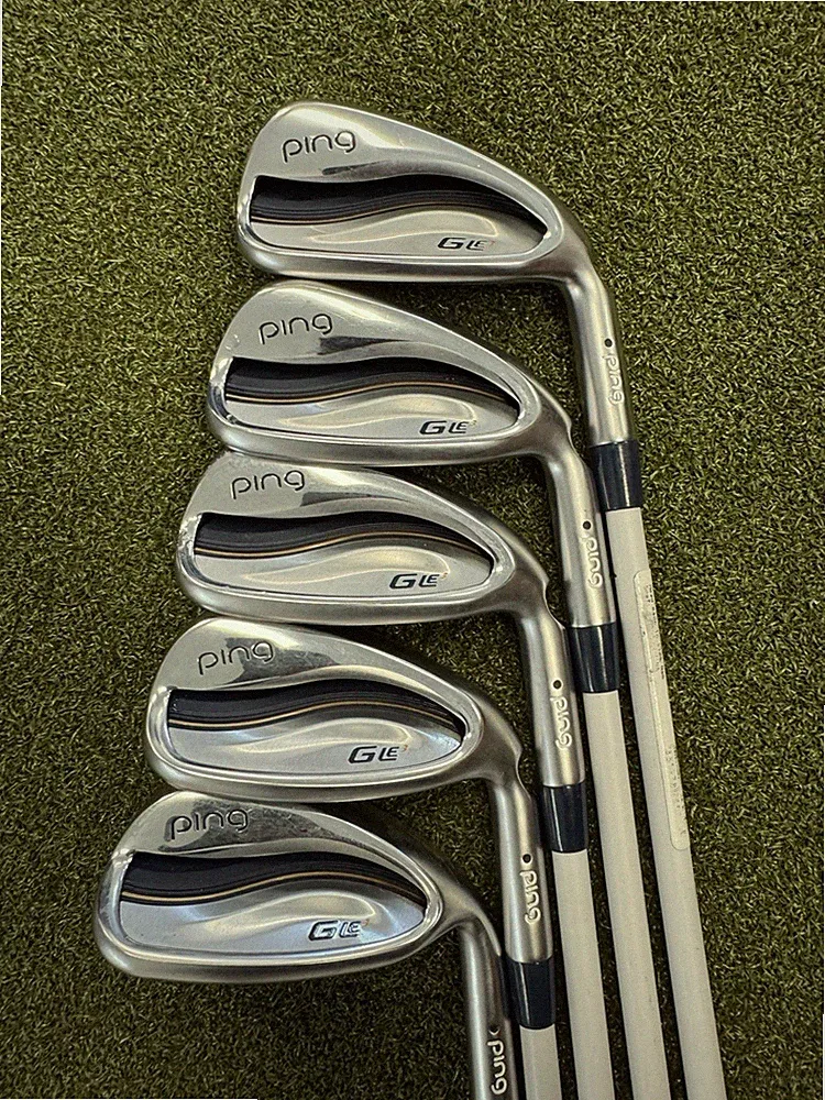 PING GLe3 Ladies Iron set 6clubs 7-PW,SW Used Ladies Ping ULT 250 RH graphite