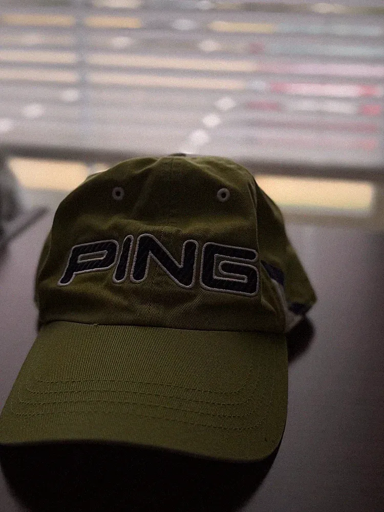 Ping Golf Cap Green Since 1959 Embroidered Spell Out Baseball Hat OSFA