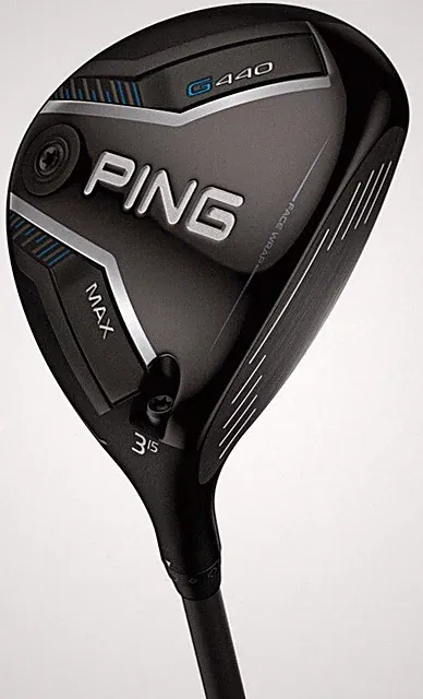 Ping Golf Club G440 MAX 17* 4 Wood Soft / Regular Graphite Alta CB Blue 65 Mint