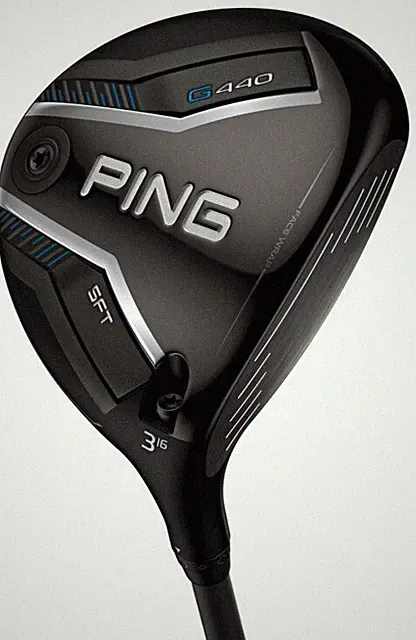 Ping Golf Club G440 SFT 16* 3 Wood Soft / Regular Alta CB Blue 65 Mint
