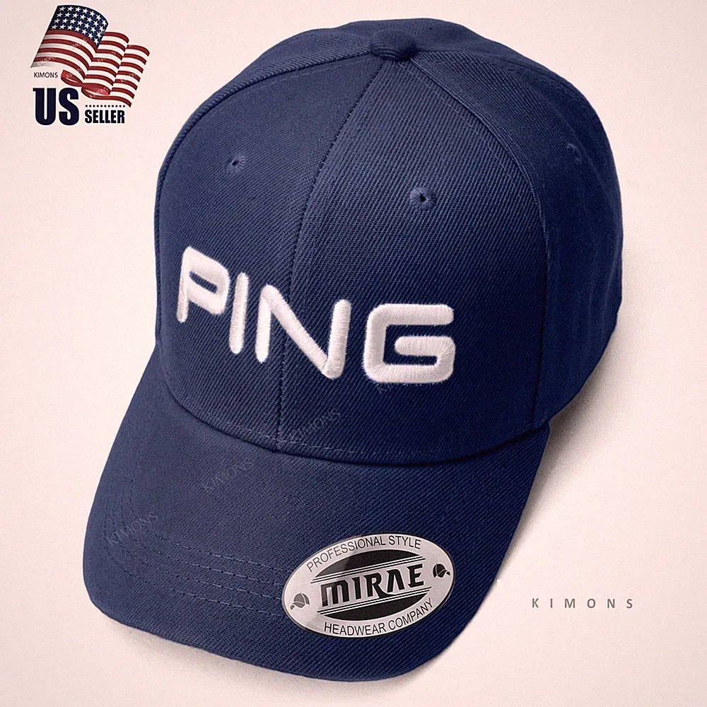 [Ping] Golf Hat Navy Baseball Cap **"Free Returns / Best Gift"** Premium 2026