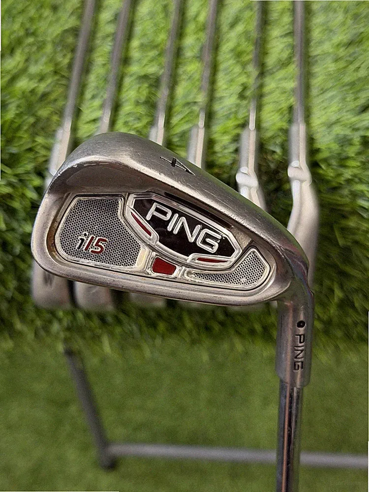 PING i15 Iron Set 4-PW | AWT Steel Stiff | Golf Pride Tour Wrap Grips | RH