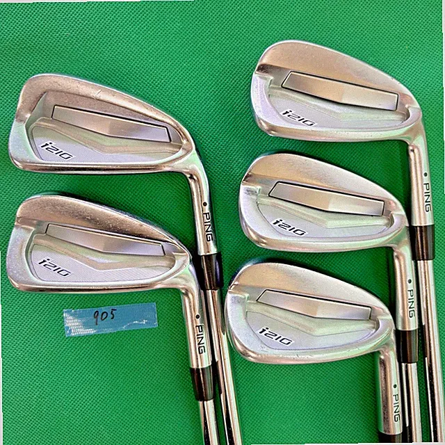 Ping i210 Iron Set 5pcs 6-W Flex S Stiff Dynamic Gold S200 Steel Shaft Black Dot