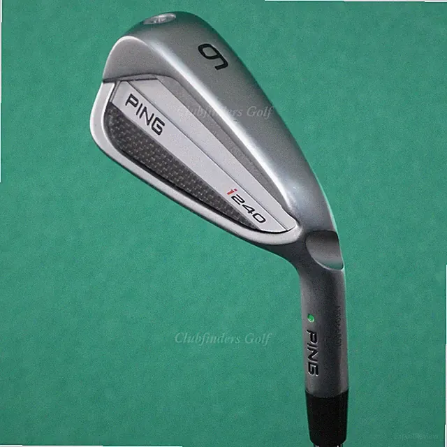Ping i240 Green Dot Single 6 Iron Nippon NS Pro Modus 3 Tour 105 Steel Regular