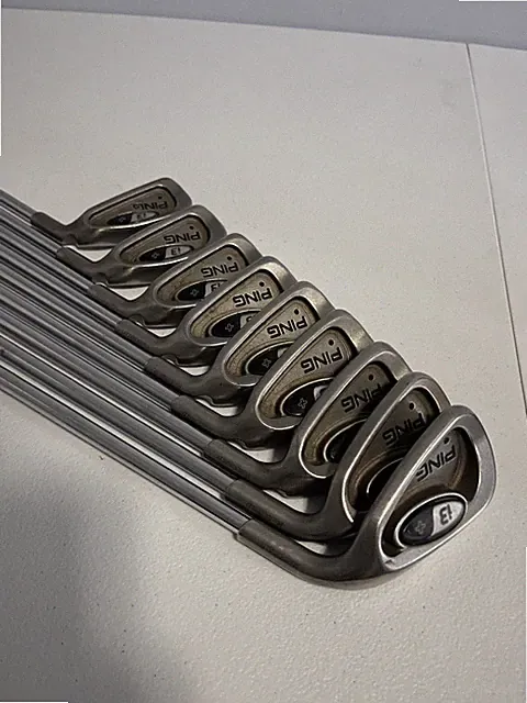 PING i3+ Iron Set 3-PW + LW Black Dot True Temper Regular Steel RH