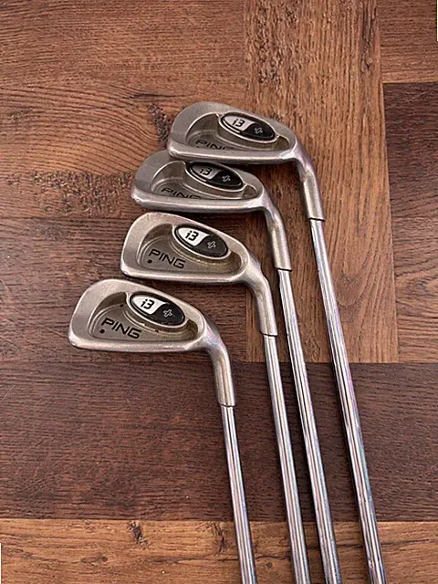 Ping i3 Iron Set 4,7,8,9 Black Dot Regular Steel Mens RH