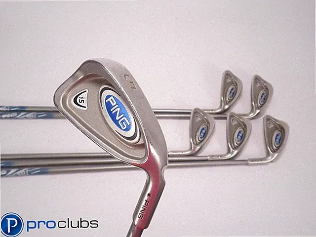 Ping i5 5-PW Iron Set Black Dot - Ping TFC100 Regular Flex Graphite 506953