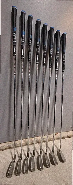 PING i5 Iron Set 3-PW Blue Dot • Z-Z65 Stiff Steel • NEW Lamkin Cord Grips