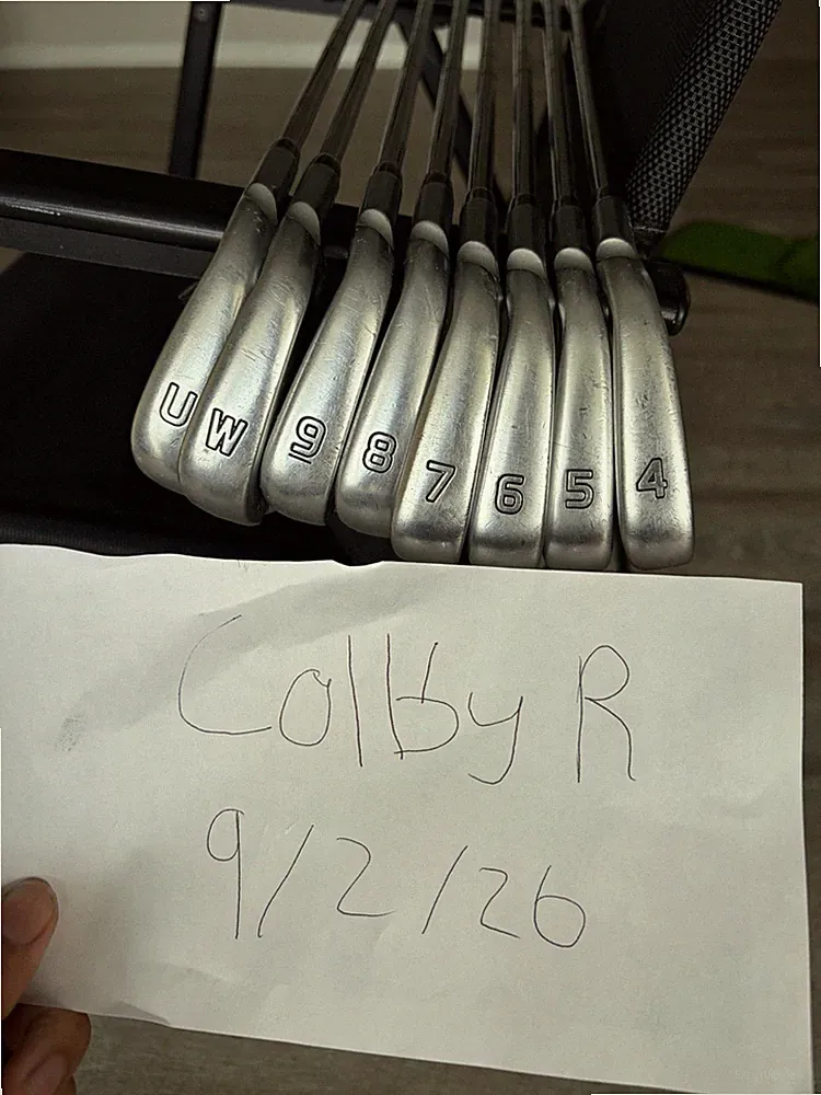 Ping i500 Iron Set 8pc 4-9 W U Right-Hand Mens Stiff Steel Silver