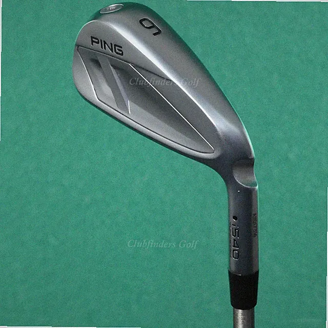 Ping i540 Black Dot Single 6 Iron AeroTech SteelFiber i95cw Composite Stiff