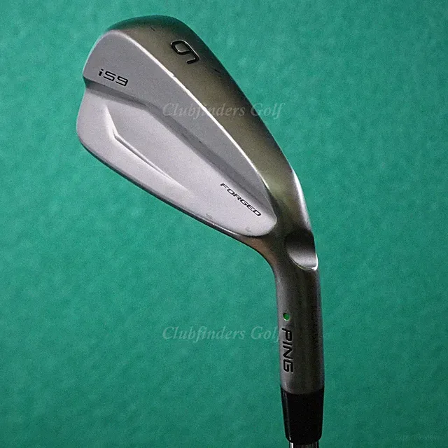 Ping i59 Forged Green Dot Single 6 Iron NS Pro Modus 3 Tour 105 Steel Stiff