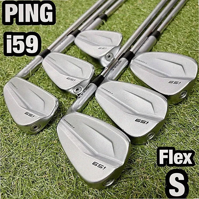 PING i59 Golf Iron Set Men's Beginners 6 Pieces S Modus3