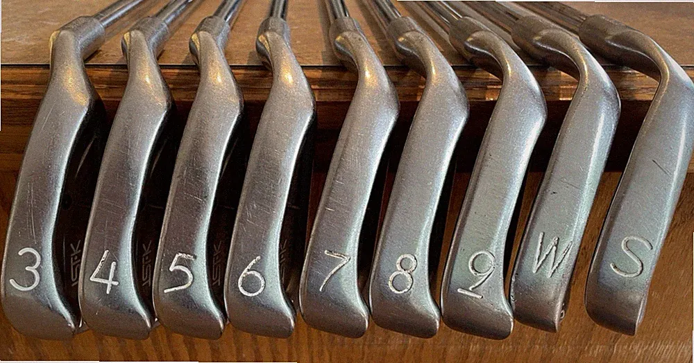 Ping ISI K Iron Set Black Dot 3-SW with Original Ping Grips JZ Regular RH