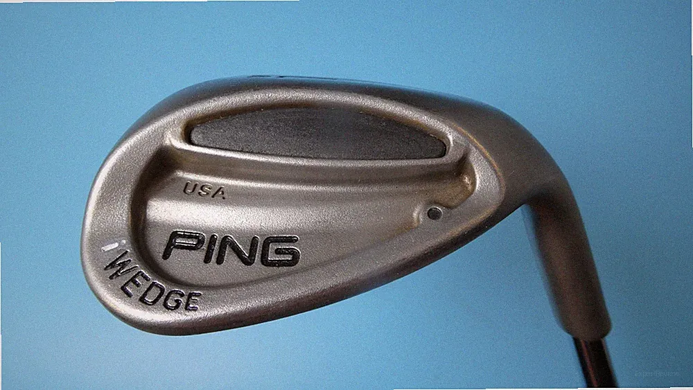 PING iWedge 60° Lob Wedge Black Dot AWT Stiff Steel Shaft RH 35" EXCELLENT