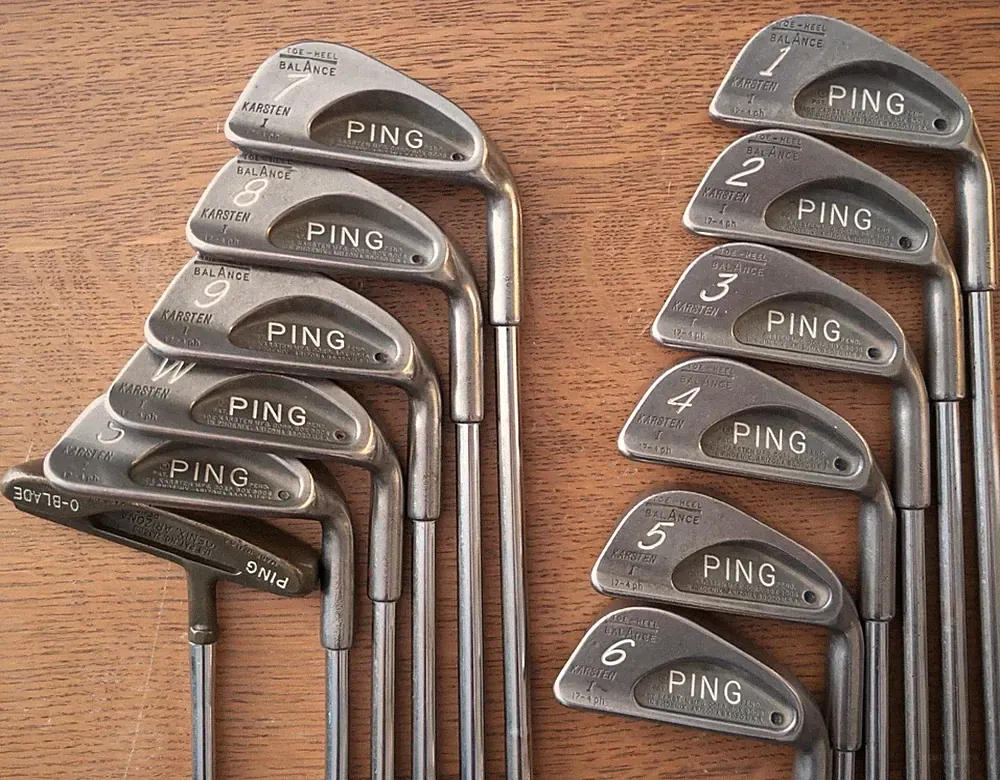 Ping Karsten 1 Golf Club Iron Set 1-9 + PW/SW + O-Blade Putter RH