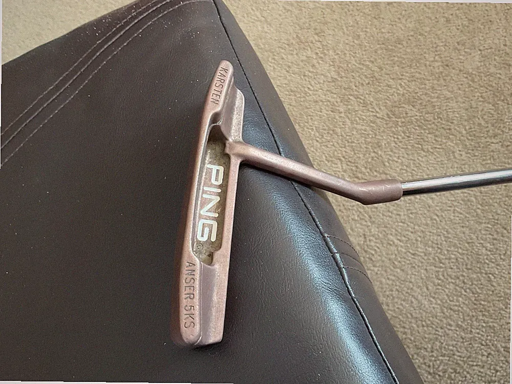 Ping Karsten Anser 5KS Manganese Bronze Putter Golf Club 35” Vintage 1990