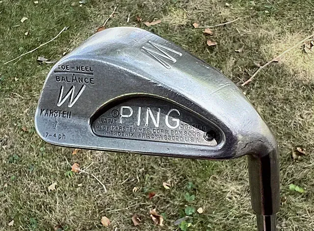 Ping Karsten I 17-4ph Toe-Heel Balance Wedge RH Steel Shaft~VINTAGE