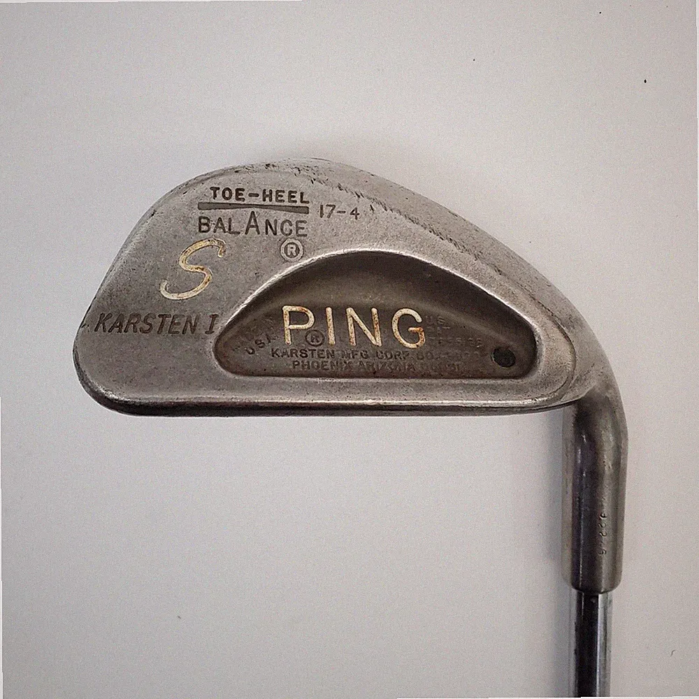 Ping Karsten I Sand Wedge SW Black Dot Toe Heel 17-4 Steel Shaft RH