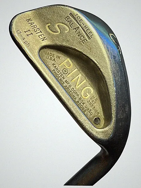 PING Karsten II Toe-HEEL BALANCE SW/Black Dot/ZZ LITE Steel Shaft 35.5"