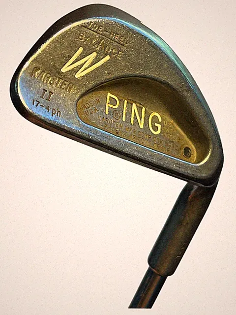 PING Karsten II Toe-HEEL BALANCE Wedge/Black Dot/ZZ LITE Steel Shaft 35.75"