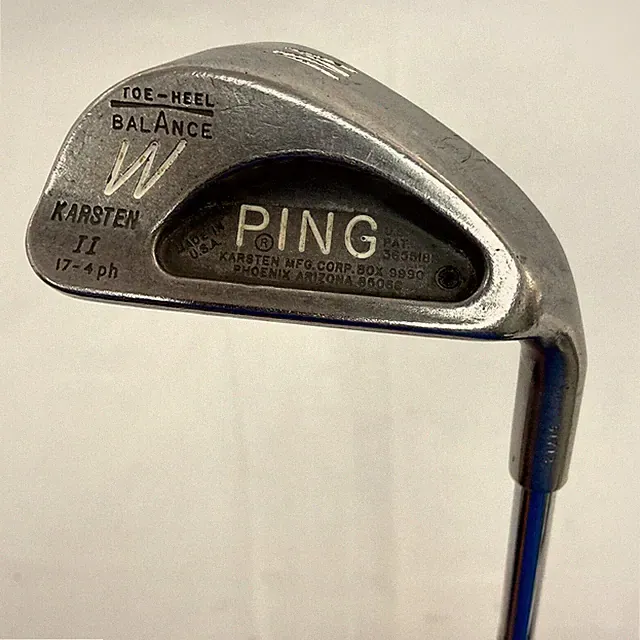 Ping Karsten II Toe-Heel Sand Wedge w/ Steel ZZ Lite Flex Shaft Right Handed
