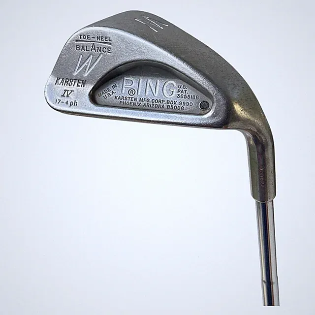 Ping Karsten IV Black Dot 17-4 Wedge Toe Heel Balance Apollo Steel Shaft 36" RH