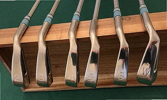 Ping Karsten IV Black Dot Iron Set (2 3 4 5 6 PW) Cleaned Polished New Grips RH