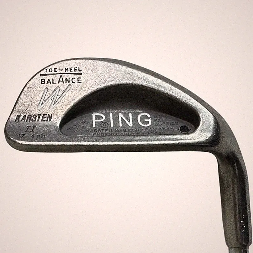 Ping Karsten Sand Wedge Iron 17-4ph Toe-Heel Balance Steel Shaft RH 36” Club