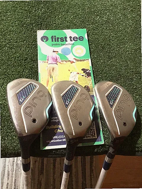Ping Left Handed Ladies G Le Hybrids Set (4H, 5H, 6H) ULT230 Graphite Shafts LH