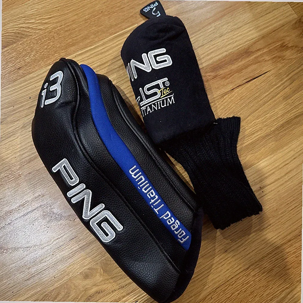 Ping Lot of 2 Golf Club Headcovers Head Covers