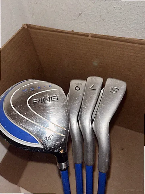 Ping Moxie Fairway Wood 24* Moxie Iron 7/9/S Youth Graphite Junior 37" RH Set