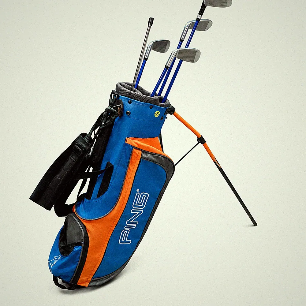PING MOXIE Jr Youth Golf 5 Club Set Bag + REV3 Maxfli Driver + 7 + 9 + S + Putt