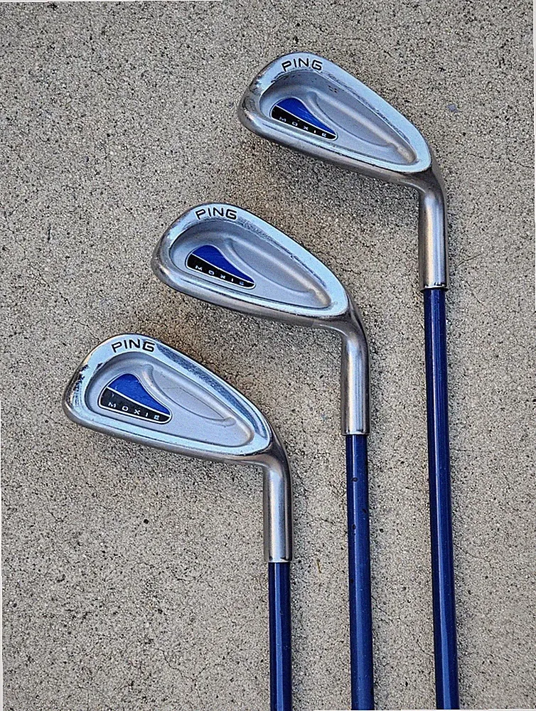 Ping Moxie Youth 5, 7 and 9 Golf Club Irons - Very Clean