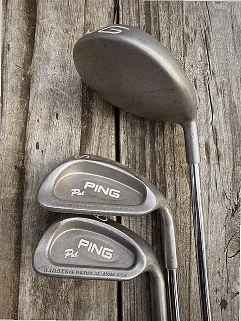 Ping Pal Junior Golf Club Set Fairway Wood SW And 9 Iron