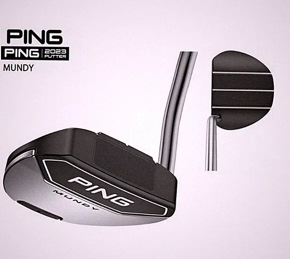 PING PING PUTTER 2023 MUNDY 34 in Lie Golf Putter Stock Clearance